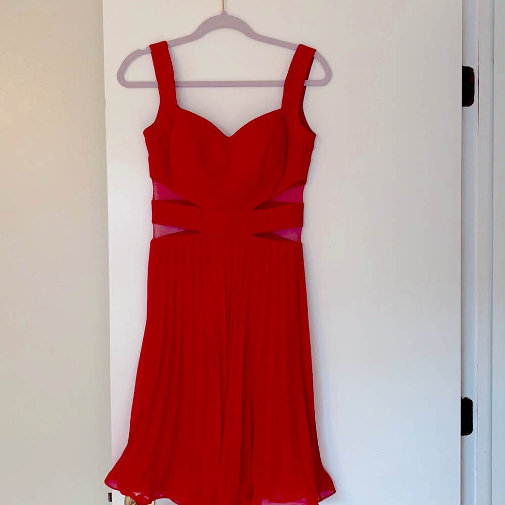 Perfect red event dress, size 6